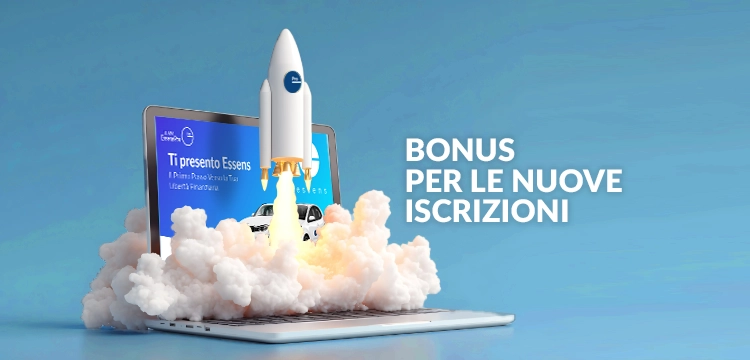 bonus registrazione essens
